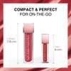 NOURISH MANTRA Masoom Pink Lipstick (3.5ml)/ Creamy Matte Liquid Lipstick with SPF/Water Proof/Smudge Proof/Transfer Proof/Long Lasting/Suits All Skin Tones