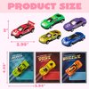 JOYIN 28-Count Valentines Day Gifts Cards, Valentine's Greeting Cards for Kids with Die-Cast Racing Cars Valentine Classroom Exchange Party Favor Toy