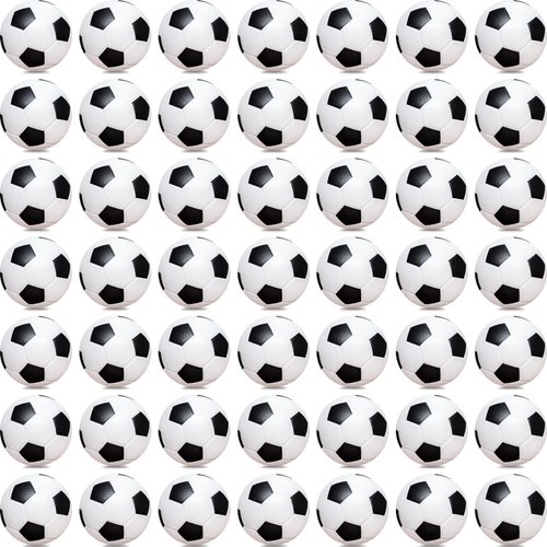Mini Soccer Stress Balls 96 Pcs 2'' Inch Foam Sports Stress Ball Bulk for Kids Adults Small Soccer Party Favors Stress Anxiety Relief Relaxation Squeeze Ball for Party Decor School Carnival Reward