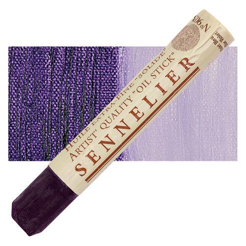 Sennelier Oil Painting Stick Used For Sketching And Other Artwork Oil Paint Sticks - Medium Sized - Single Paint Stick - [Blue Violet]