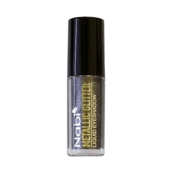 Metallic Glitter Liquid Eyeshadow - Silver