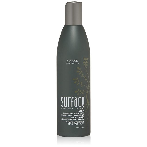 Surface Hair Men Shampoo and Body Wash, 10 oz