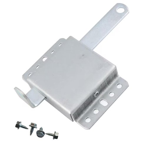 AVOVERHEAD Garage Door Side Lock Inside Deadlock for Most Garage Door Galvanized Steel -1pack (1)