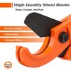 ValueMax PEX Cutter with Sharp Blade, Hose Cutter with 1/8"-1" Cutting Capacity, Tubing Cutter for PEX, PPR, PE, PP and Rubber Hoses, Suitable for Home and Plumbing Repairs