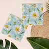 AnyDesign 80 Pack Daisy Paper Napkins Spring Summer Flower Luncheon Napkins 6.5 x 6.5 Inch Watercolor Blue Flower Disposable Dinner Hand Napkins for Seasonal Holiday Home Party Supplies