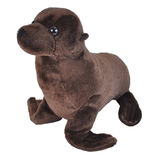 Wild Republic Cuddlekins Eco Mini Sea Lion, Stuffed Animal, 8 Inches, Plush Toy, Fill is Spun Recycled Water Bottles, Eco Friendly