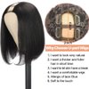 Amella Hair U Part Wig Human Hair Straight Bob Wigs For Black Women 10inch Brazilian Remy Hair Short Bob Human Hair Wigs Clip in U Part Wig Human Hair Extensions Natural Black Color