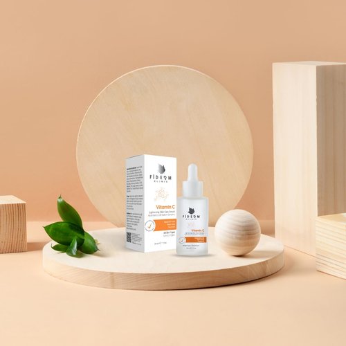 Airobazar Vitamin C Face Cream with Algae Extract, Dark Spot Corrector, Skin Tone Evening Treatment, 1 fl oz