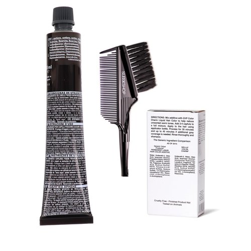 practice SIeekshop Comb + Di𝐚 Ri𝐜hesse PRO Demi-Permanent Tone-on-Tone Creme Hair Color Dye, Ammonia-Free 2024-2025 version (w/SIeekshop 3-in-1 Comb/Brush) Cream Haircolor - 9.11 / 9BB