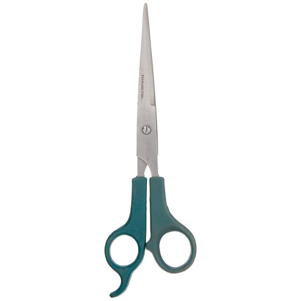 TAMSCO 7.5-Inch Hair Cutting Shear Plastic Handle Stainless Body Safety Tip Finger Rest 7.5-Inch