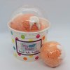 Georgia Peach Bubble Bath Truffles, 5 pack by Sassy Bubbles