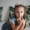 Yean Rhinestone Mini Hair Comb Silver Crystal Tiara Comb Princess Wedding Hair Accessories Decorations for Women