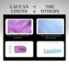 Laucan Linens Extra Plush Microfiber Hair Drying Towel Wrap (2 Pack) Quick Fast Drying | Personal Beauty Styling Accessories | All Hair Types | Hair Wrap | Hair Towels for Women | Micro Fiber