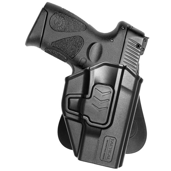 Tactical Scorpion Gear Modular Retention Paddle Holster fits: Smith & Wesson S&W M&P Shield 9mm .40 3.1 Inch