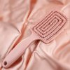 Hair Brush Dry Wet Hair Brush Detangling for Fine, Thick, Curly Hair - Curved and Vented Hair Brush for Women, Men or Kids Faster Blow Drying Styling Professional Paddle Vent detangler (Rose gold)