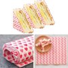 100Pcs Wax Paper Deli Paper Sheets Sandwich Wrap Parchment Paper Picnic Paper Sheets for Food Basket Liner Heart-Shaped Wax Paper Use to Party，kitchen,Restauran