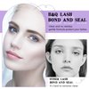 B&Q Lash Bond and Seal Waterproof 10ML Bond and Seal Lash Glue Long Lasting Lash Cluster Glue Black Lash Bond DIY Lash Extension Bond and Seal for Beginner Eyelash Bond and Seal (YJShuangT-Black)