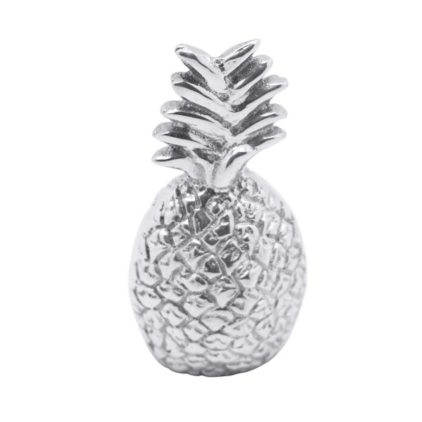 Mariposa Pineapple Napkin Weight Pineapple Napkin Weight, Silver 2" H x 1" W x .5" D