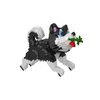 shenhailan Cute Animal Building Blocks, Pet Micro Mini Building Blocks for Adults and Kids Age 6+ Gift Toy 1002 Pcs (Black Husky)