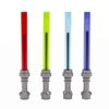IQ LEGO Star Wars Lightsaber Gel Pen Set - 4 Pack Gel Pens (52875) - Set for Back to School, College, or Office