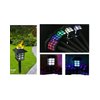 NEWOTE Outdoor Solar Pathway Lights Waterproof 2-Packs Outside LED Decorative Lights Landscape Lighting for Yard Patio Driveway Garden (White)