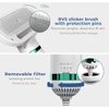 KUUBIA Pet Hair Dryer for Small and Medium-Sized Dogs and Cats | 2-in-1 Dog Hair Dryer with Self Cleaning Slicker Brush | Dog Blow Dryer | 300 Watts, Portable, Adjustable Temperature