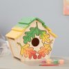 Melissa & Doug Created by Me! Birdhouse Build-Your-Own Wooden Craft Kit | DIY Bird House Kit For Kids