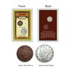 American Coin Treasures 1800's Rare Penny and Nickel Genuine United States Coin Collection in Sonically Sealed Acrylic