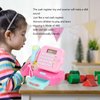 Kids Cash Register Toy, Educational Play Calculator Cash Register, with Bank Card and Specie Accessories for Kids