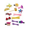 56PCS Toddler Girls Hair Accessories, Baby Hair Clips, Hair Pin, Barrettes for Girls,Kids Hair Clips for Styling, Rainbow Flower Candy Fruits Butterfly Set Cute Hair Clips for Girls
