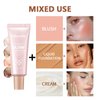 Natural Glow Illuminator Glotion, Hydrating Makeup Highlighter for Face & Body, Liquid Highlighter to Glow, Sheer to Light Buildable Coverage Long Lasting Vegan & Cruelty-Free, Fair