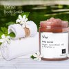 Wine Body Scrub Made in USA with Essential Oil and Vitamin C by Nabila K - Exfoliate and Moisturize for Smooth Skin - Luxury for Women & Men, 3 oz