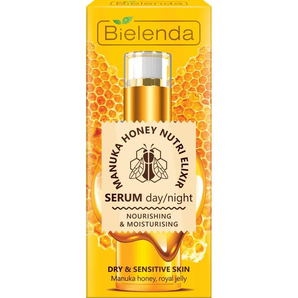 Bielenda MANUKA HONEY NUTRI ELIXIR Nourishing Face Serum Day/Night 30ml