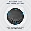 EMEET Conference Speaker and Microphone Luna 360° Voice Pickup w/Noise Reduction/Mute/Indicator USB Bluetooth Speakerphone w/Dongle for 8 People Daisy Chain for 16 Compatible with Leading Software