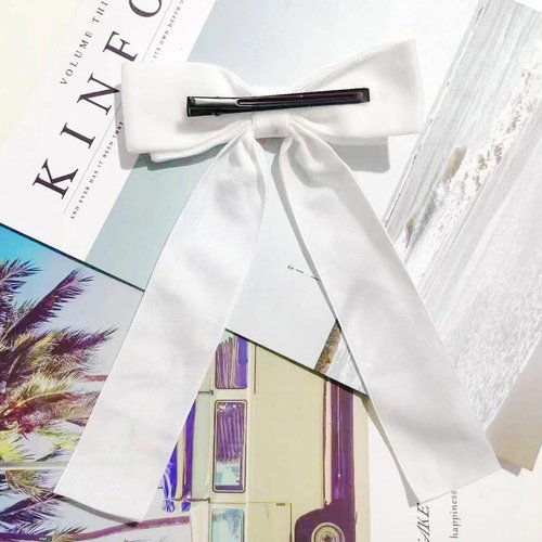 2 Pcs Velvet Hair Ties, Cute Bow Hair Clips Set, Hair Bow Clips for Women, Hair Bow Clips for Toddler Girls Gifts Headdress Decor, Baby Teen Girl Stuff Hair Styling Accessories, Red and Black