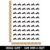 Motorcycle Motorbike Biker Vehicle Wheels Hog Temporary Tattoo Water Resistant Fake Body Art Set Collection - 54 1" Tattoos (1 Sheet)
