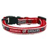 Pets First Collegiate Pet Accessories, Cat Collar, Wisconsin Badgers, One Size