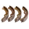 10L0L Golf Cart Brake Shoes Suitable for Yamaha G14-G22 1993-up, EZGO RXV/TXT 1997-up, Workhorse 1996-up, 4PCS