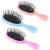 Toddler Detangler Hair Brush Travel Detangling Brushes 3Pcs Women Valentines Day Best Gift Small Wet Hair Brush For Baby Kids Pocket hairbrush Pro, for Curly Hair, Wet Dry Hair Tangle Brush