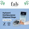 Fab Little Bag HyGeeni Disposal Bags for Nappies, Incontinence Pads, Ostomy & Catheter Bags - Prevents Odours, No Mess, Eco-Friendly, Pack of 50 Bags