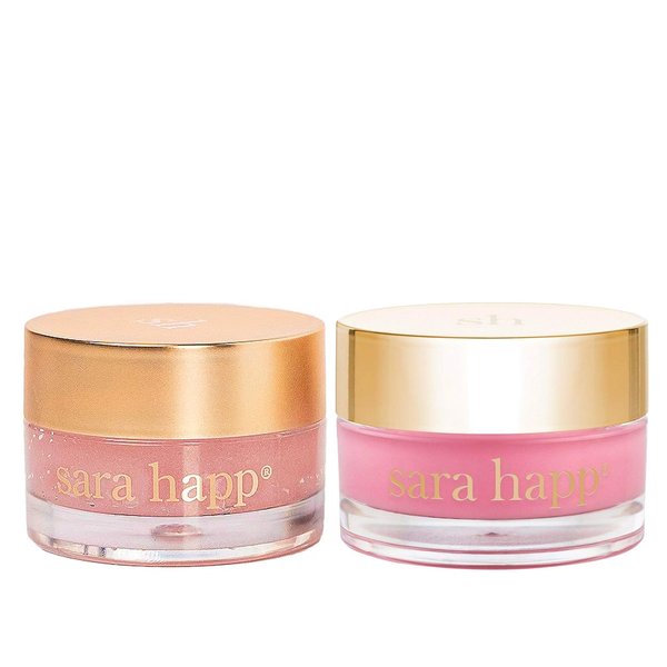 Sara Happ: the lip scrub: Pink Peppermint + Sweet Clay Mask