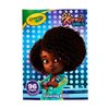 Crayola Karma's World Coloring Book, Stickers Included, Gift for Girls & Boys, 96 Pages
