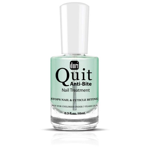 duri Nail Polish, Quit Anti Bite, Nail Care Polish, Stops Nail and Cuticle Biting, for Ages 3+ (0.3 fl.oz. 10 ml.)