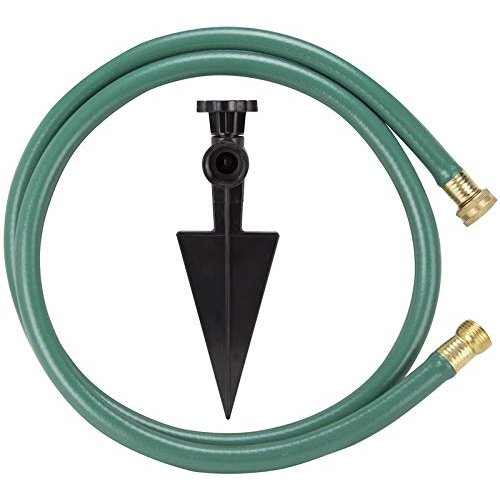 Rocky Mountain Goods Garden Faucet Hose Extender - 6 Foot Garden Hose with Faucet Extension for Hard to Reach Areas with Secondary Faucet - Leakproof washers - Solid Brass Fittings