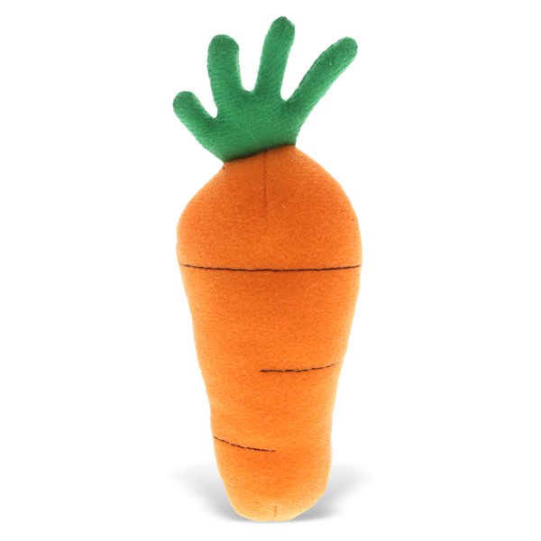 DolliBu Carrot Plush Stuffed Toy - Soft Orange Plush Huggable Vegetable Plush, Adorable Playtime Carrot Plush Toy, Cute Cuddle Gifts for Kids and Adults - 6 Inches