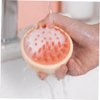 PACKOVE 1pc Portable Shampoo Brush Ergonomic Scalp for Gentle Massage Tool for Men and Lightweight and Easy to Hold Safe for Boys and Girls Orange