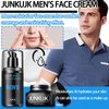 JunKuJK 2PCS Mens Moisturizer Face Cream,Refreshing and Non-greasy Mens Face Moisturizer Cream,Long-lasting Moisturizing Mens Lotion,Mens Facial Moisturizer Skin Care Kit for All Skin Types