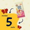 Earth's Best Organic Baby Food, Dissolvable Teething Snack for Babies 6 Months and Older, Strawberry Banana Crunchy Sticks, .56 oz Pack (Pack of 5)