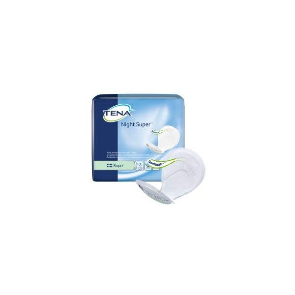 SCA Personal Care SQ62718 Tena Night Super Disposable Pad, Green - Pack of 24 by SCA