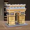 DAHONPA Arc de Triomphe Architecture Building Blocks Set 1390+pcs - World Famous Architectural Model Toys Gifts for Kids and Adults.